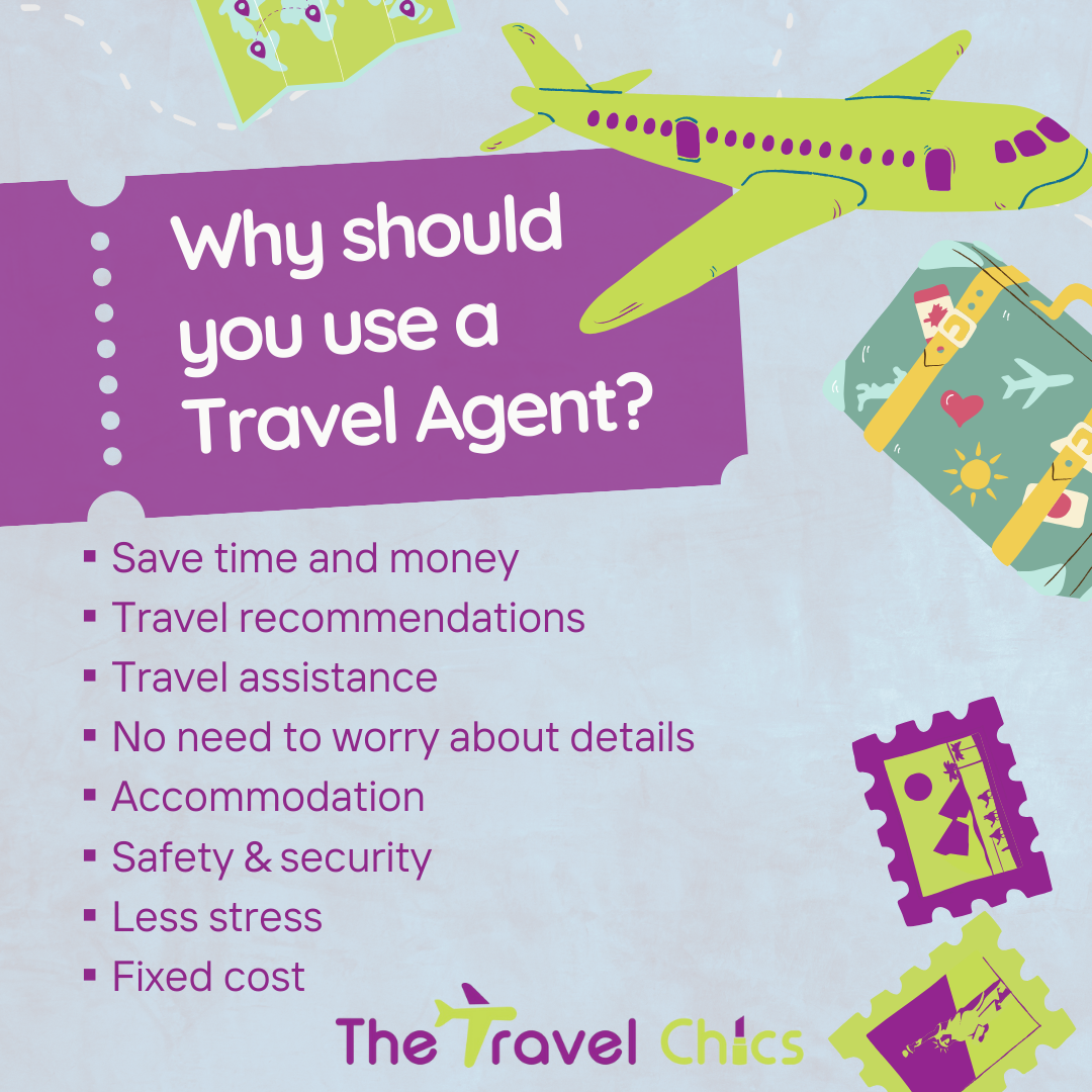 Pusha and neon green Fun Illustrative Why Should You Use a Travel Agent